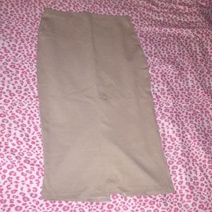 Pencil skirt